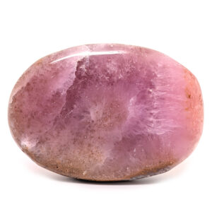 Pink Aragonite Palm Stone