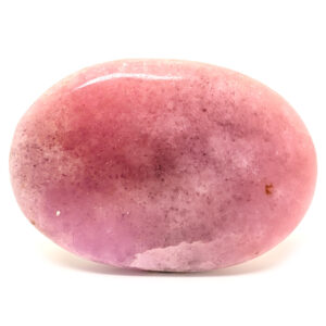 Pink Aragonite Palm Stone