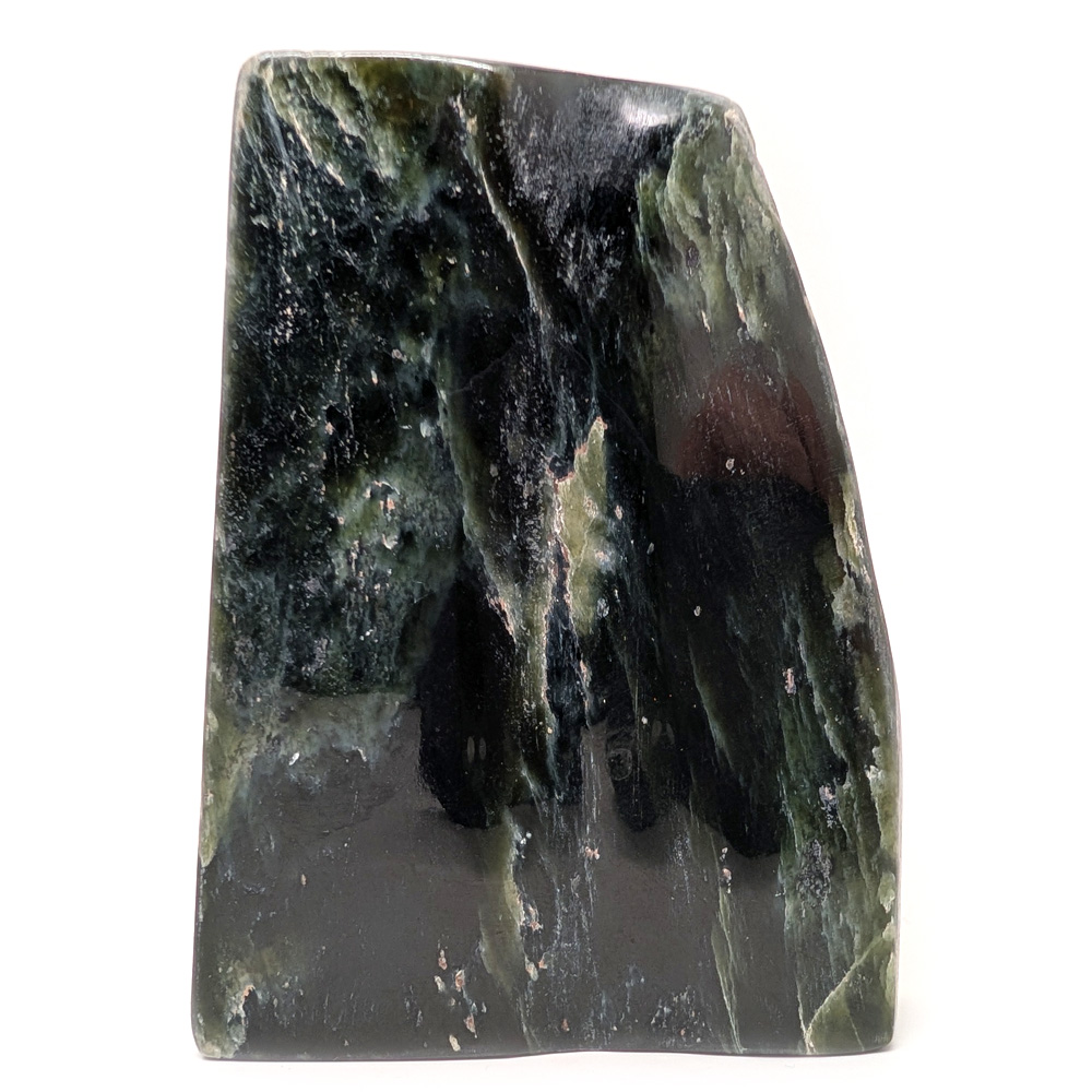Nephrite Jade Freeform Stand-up Nephrite Jade Freeform Stand-up