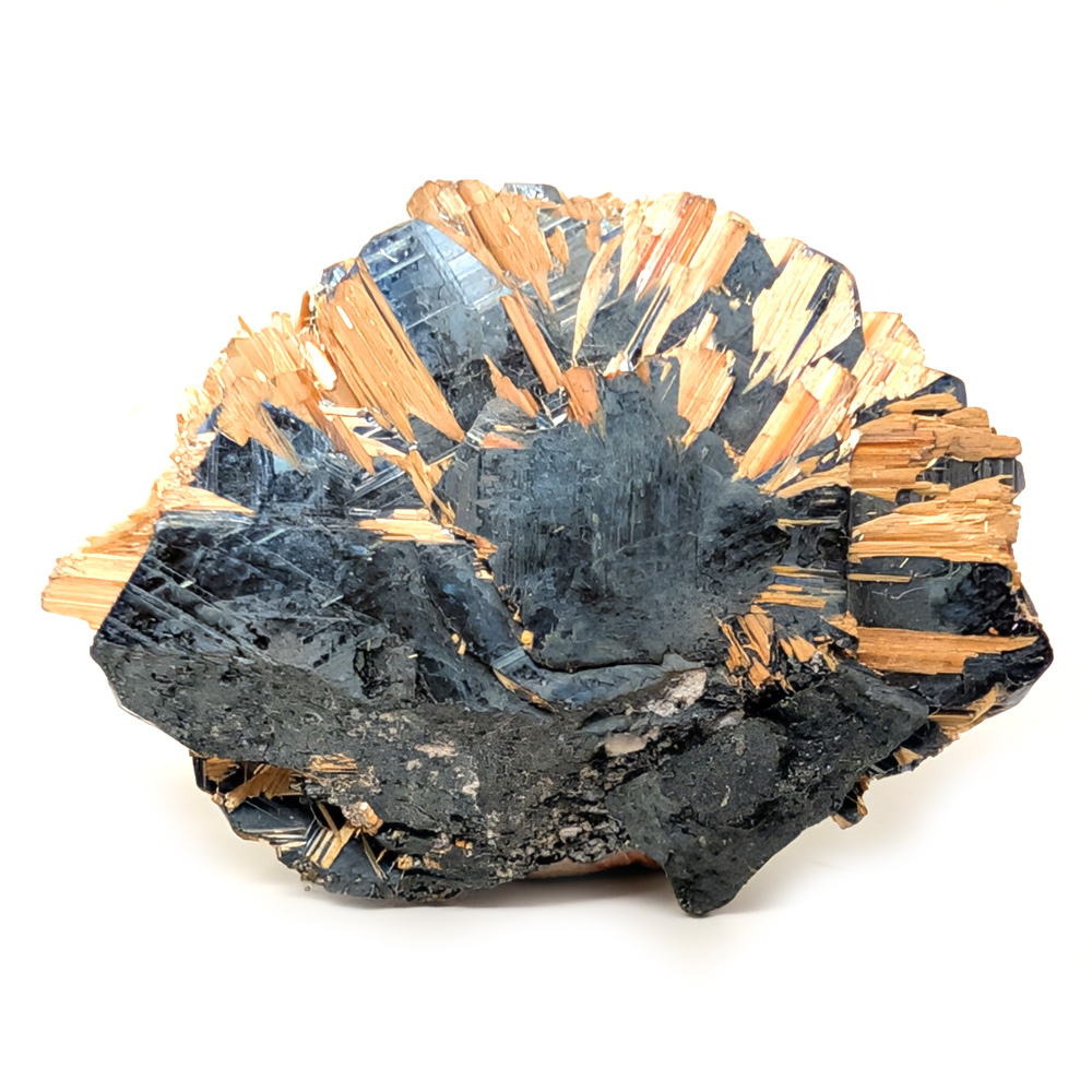 Rutile on Hematite Rutile on Hematite