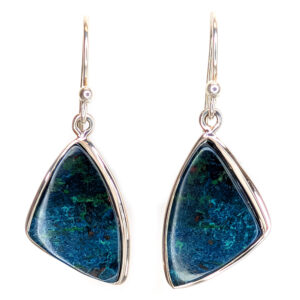 Chrysocolla Sterling Silver Earrings Chrysocolla Sterling Silver Earrings