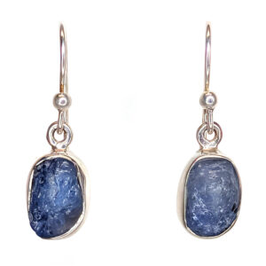 Sapphire Sterling Silver Earrings