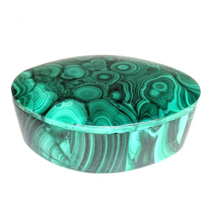 Malachite Box, Oval