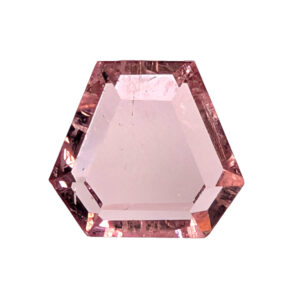 Pink Tourmaline Faceted Gemstone