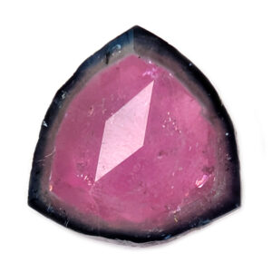 Watermelon Tourmaline Faceted Gemstone