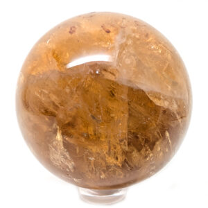 Natural Citrine Sphere Natural Citrine Sphere