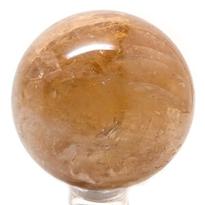 Natural Citrine Sphere Natural Citrine Sphere