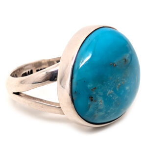 Turquoise Sterling Silver Ring; size 7 Turquoise Sterling Silver Ring; size 7