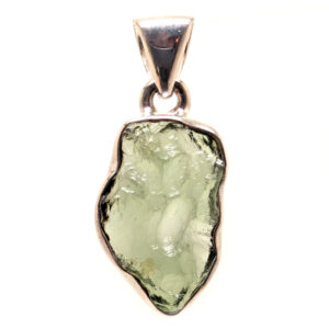 Moldavite Sterling Silver Pendant Moldavite Sterling Silver Pendant