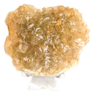 Yellow Fluorite Cluster