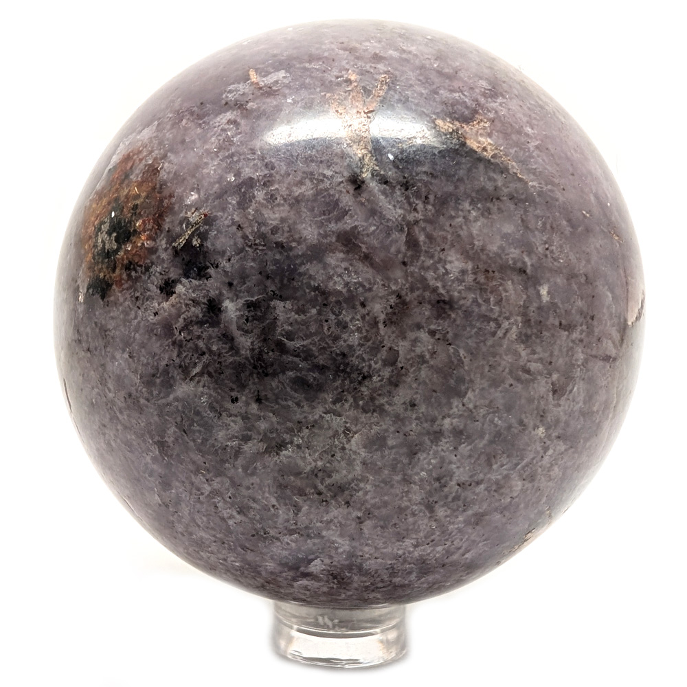 Lepidolite Sphere, Large Lepidolite Sphere, Large - Image 2