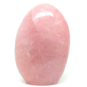 Rose Quartz Freeform Stand-Up, Medium