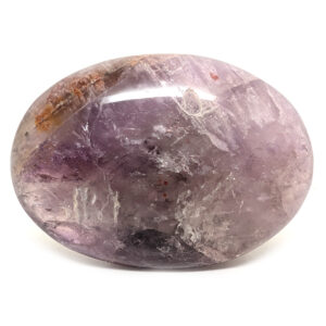 Seven Inclusion Quartz "Super 7" Palm Stone