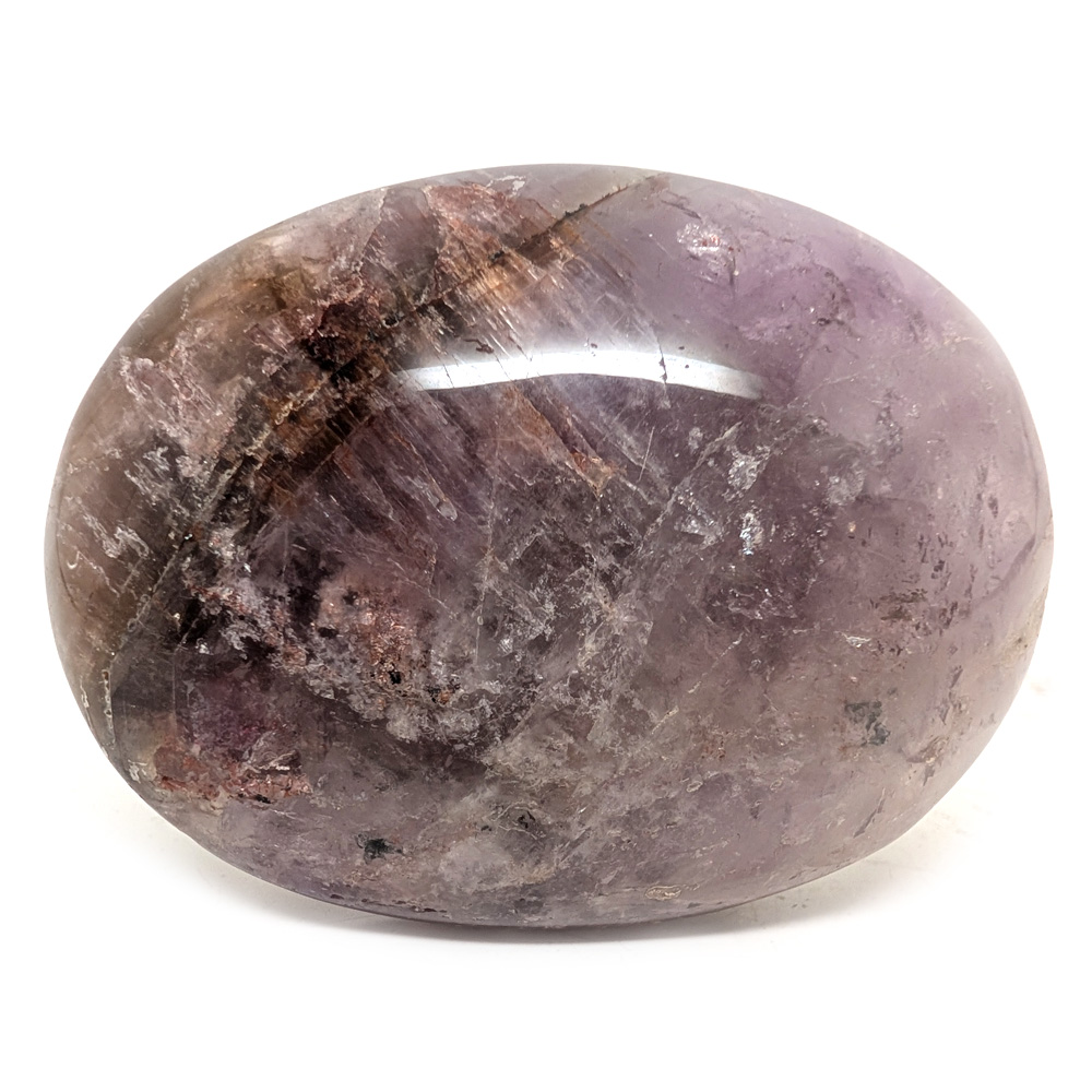 Seven Inclusion Quartz “Super 7” Palm Stone Seven Inclusion Quartz "Super 7" Palm Stone
