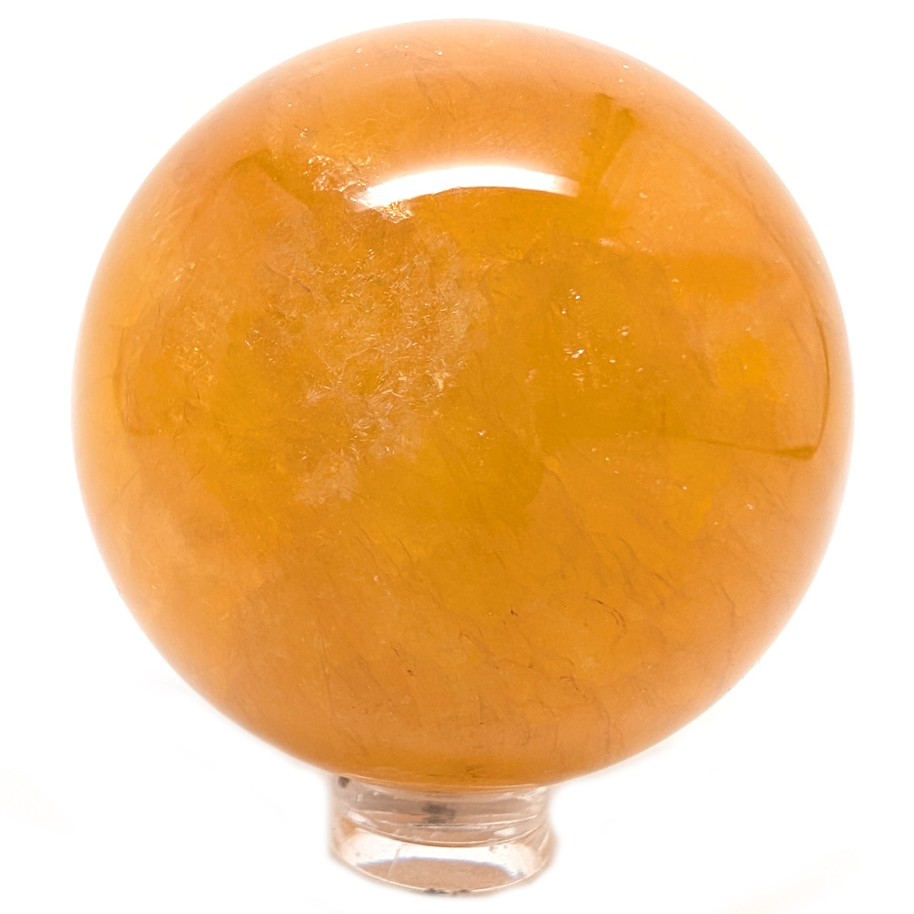 Yellow Fluorite Sphere Yellow Fluorite Sphere - Image 2