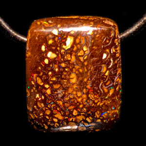 Boulder Opal Drilled Pendant Boulder Opal Drilled Pendant