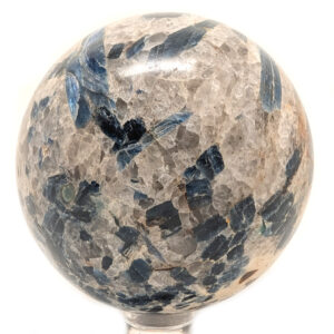 Blue Kyanite In Quartz Sphere Blue Kyanite In Quartz Sphere