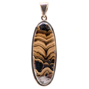 Schalenblende Oval Sterling Silver Pendant